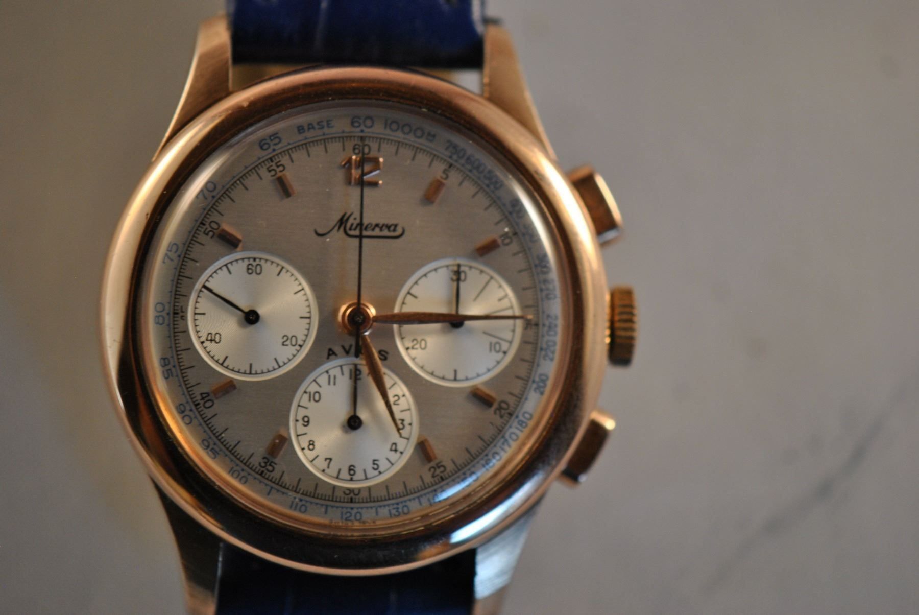 Minerva Montres: Minerva AVUS Prototyp Chronograph – D'occasion à Oberrohrdorf par Sammler500