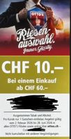 Gutschein Ottos 10.- ab 60.-