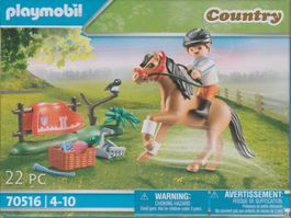 PLAYMOBIL COUNTRY 70516  PONY CONNEMARA new