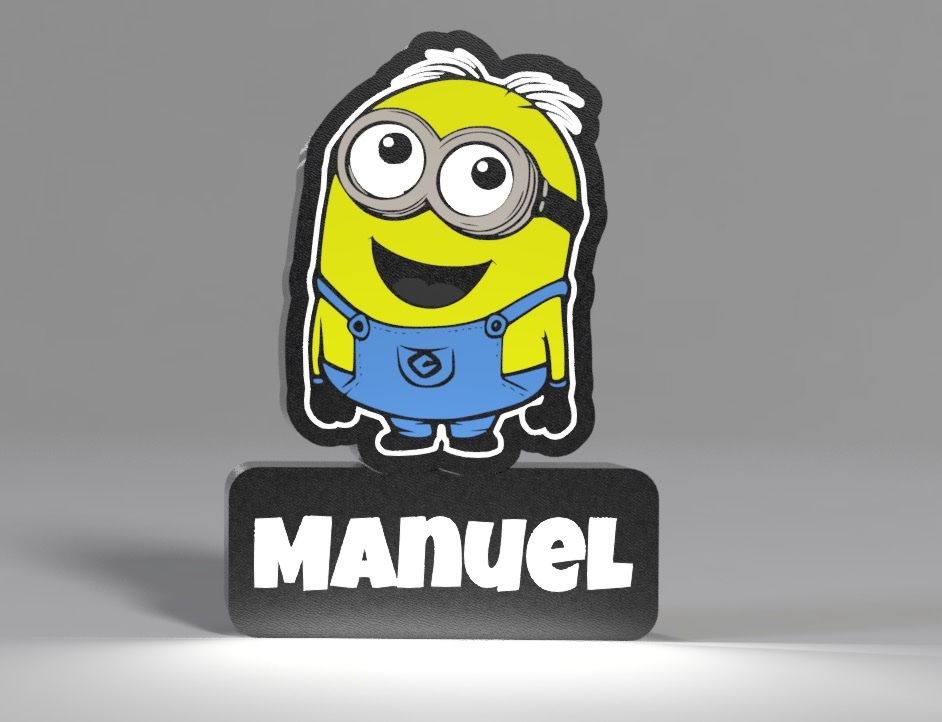 Lampade: Lightbox lumière led MINIONS – Nuovo (secondo la descrizione) da Vicques venduto da PAMB3D 2