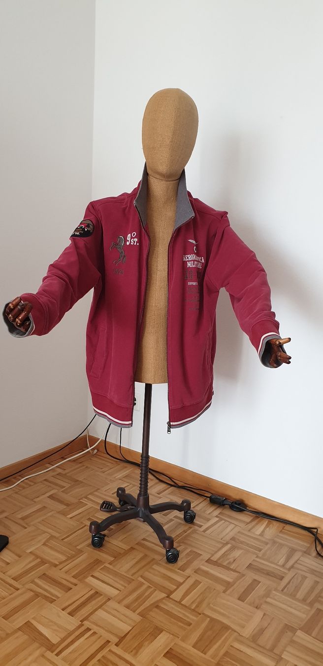 Aeronautica Militare Giacche: Aeronautica Jacke Rot – Usato da Richterswil venduto da Bardock0124