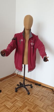 Aeronautica Jacke Rot