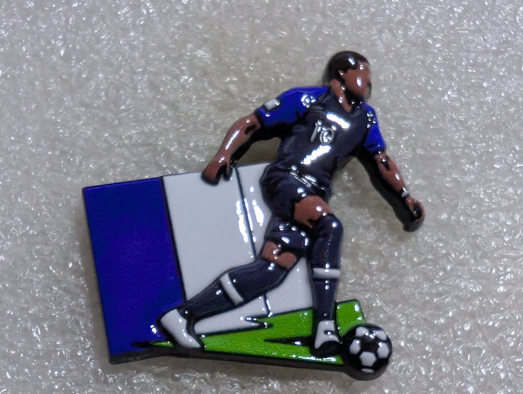 Placchette & Badge: Ansteckpin 16: Fussballstar – Usato da Oppligen venduto da Pin-Fall-Shop