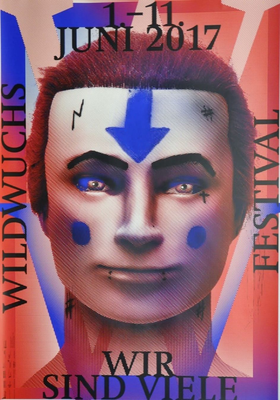 Foto & Immagini: Wir sind viele - Wildwuchsfestival – Nuovo (secondo la descrizione) da Bern venduto da Vintage-Art-Poster
