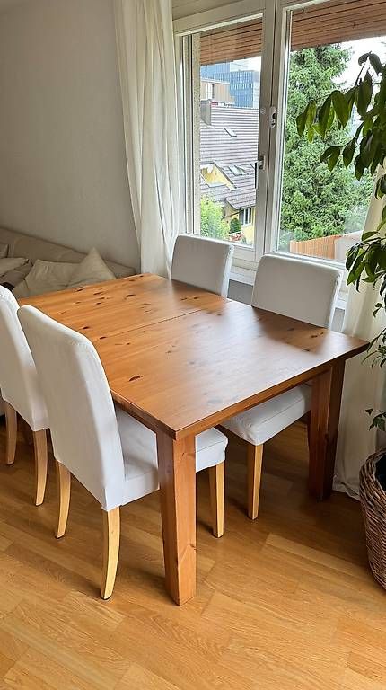 Ikea Tavoli: Ikea Esszimmer - Esstisch & Essstuhl – Usato da Zürich venduto da BekS_GER