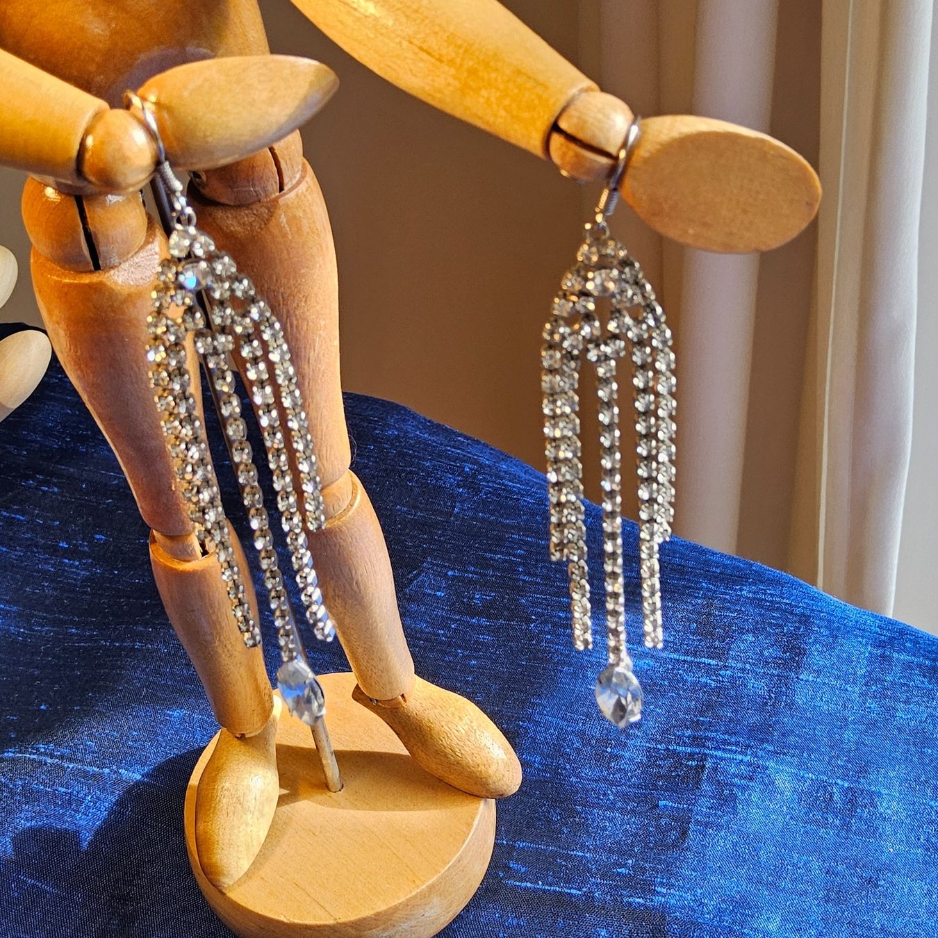 Orecchini pendenti & Orecchini a lobo: Vintage elegante Strass Ohrhänger – Usato da Zürich venduto da helsan