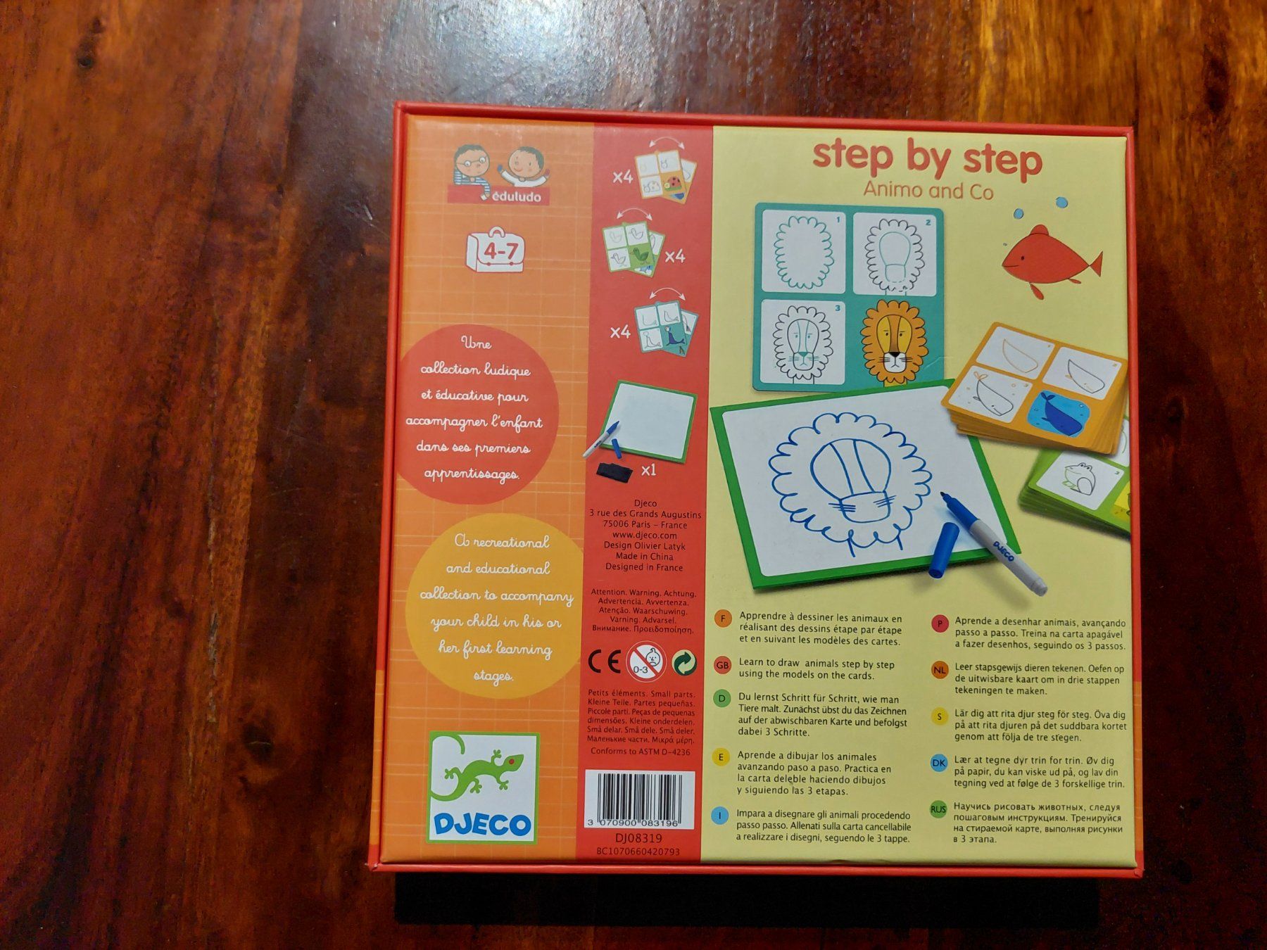 Djeco Spiele: Djeco Step by Step Malen lernen Tiere und Co – Gebraucht aus Beckenried von Havacola 5
