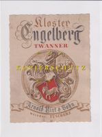 Etikette für Wein - Kloster Engelberg (Twanner) /bd