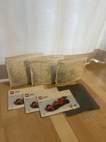 3x Lego City mini Ferrari