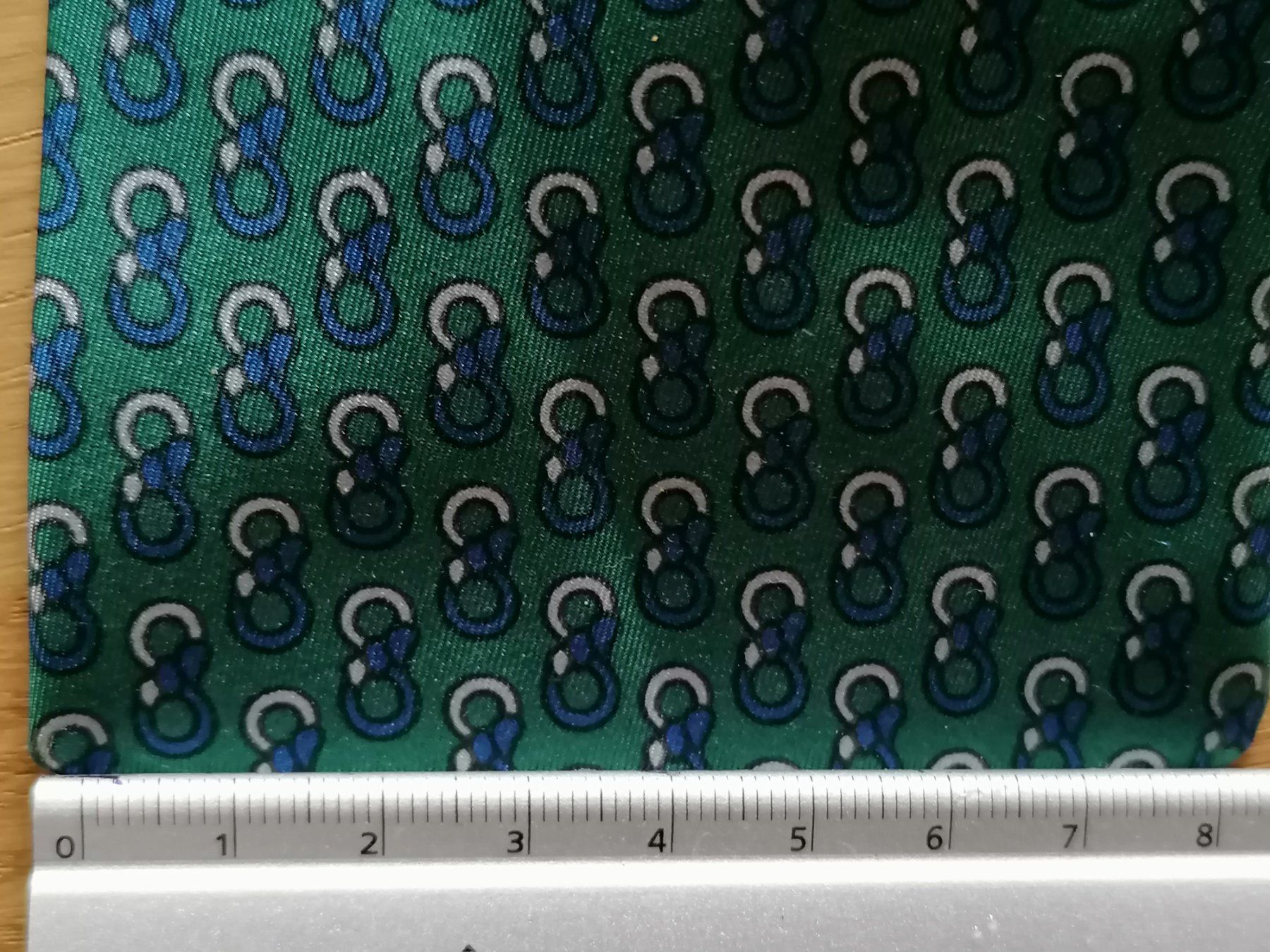 Cravatte: Pelo Krawatte 100% Seide - Nr.137 – Usato da Basel venduto da vintagecollector 3