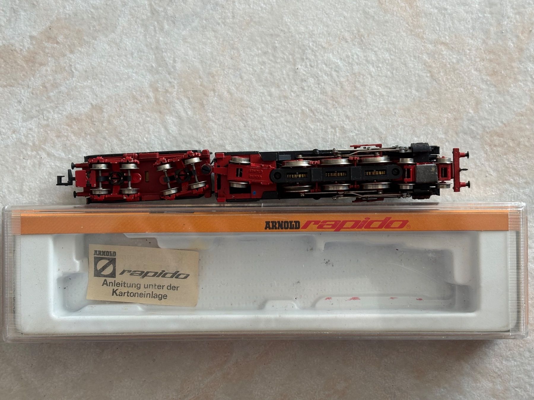 Arnold Modellini di ferrovie: Arnold 0254/2540 Dampflok DB – Usato da Hauterive NE venduto da eriamch 3