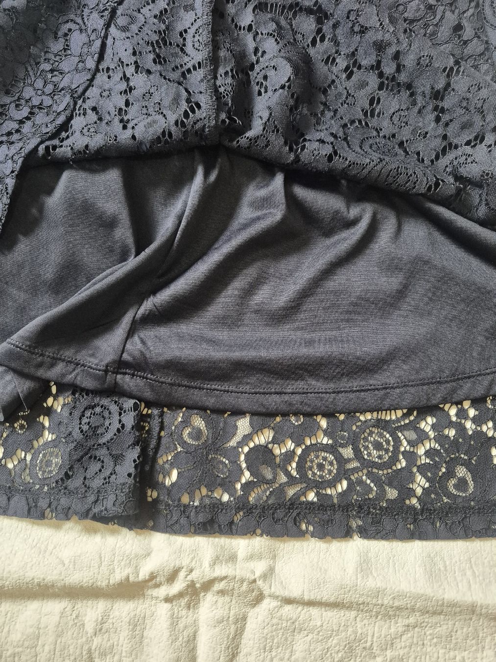 H&M Vestiti: Vintage - Dunkelblaues Spitzenkleid – Usato da Schmitten FR venduto da KaDa81 3