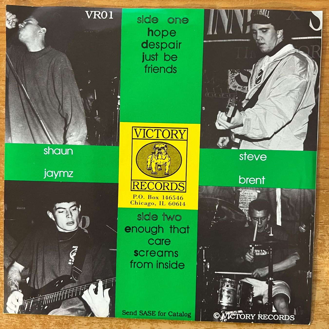 Dischi in vinile: Inner Strength - Time For Reality / 7" EP - US-Press. 199? – Usato da Gais venduto da soundcave57 3