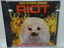 Riot - Fire Down Under (Live '82) CD -Promo