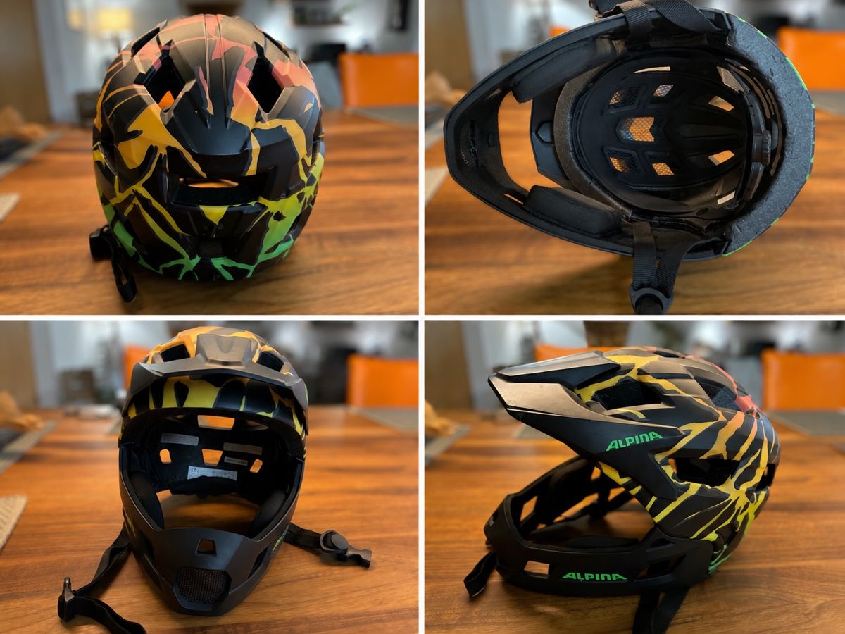 Alpina Caschi: Alpina Fullface Helm für Kinder – Usato da Bättwil venduto da mako0201 3