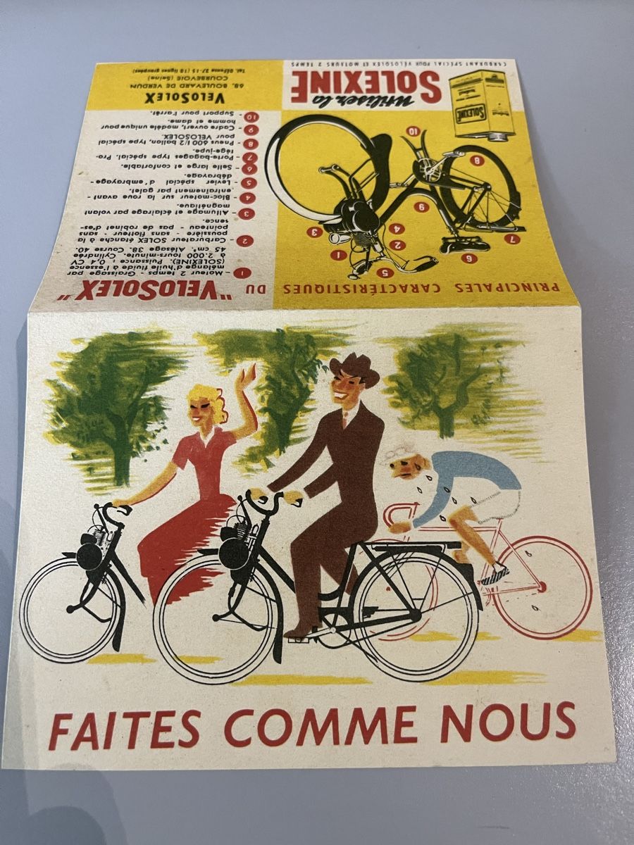 Dokumente: Velosolex Prospekt – Gebraucht aus Mönchaltorf von VaSo56