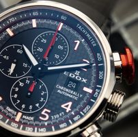 Edox Chronorally AUTOMATIC Chronograph Herrenuhr  Garantie