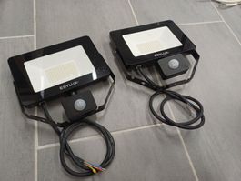 LED-Scheinwerfer/Strahler für aussen mit Bewegungsmelder