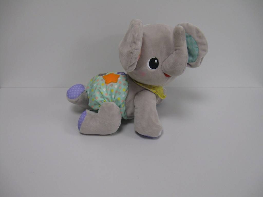 Vtech Giocattoli: VTECH Krabbel mit mir Elefant krabbelt singt spricht tiptop – Usato da Romanshorn venduto da samo1974 4