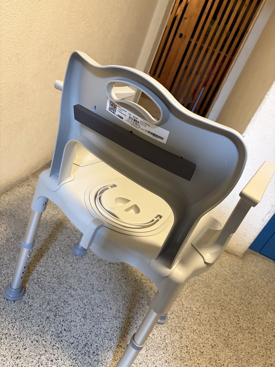 WC: Toilettenstuhl / Nachtstuhl – Nuovo (secondo la descrizione) da Frauenkappelen venduto da SSCN01 2