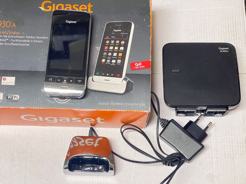 Siemens Gigaset SL930A, Edel DECT Telefon mit Android (Gebraucht) in ...