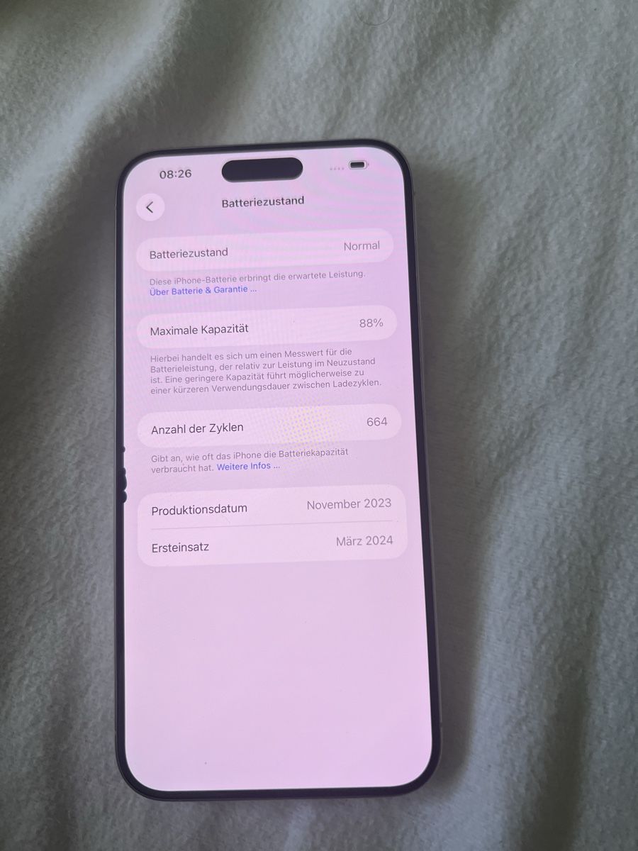 Apple Telefoni cellulari / Smartphones: iPhone 15 Pro Max Silbern sehr guter Zustand. – Difettoso da Sarnen venduto da Cbg23 2