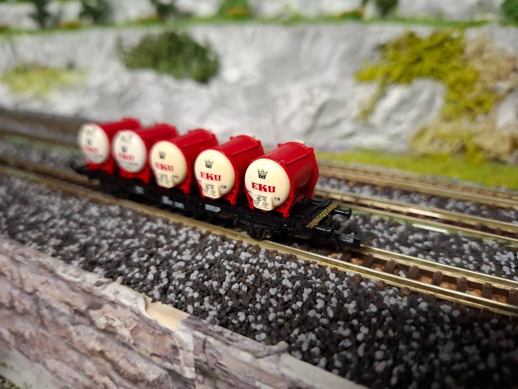 Fleischmann Modelleisenbahnen: Fleischmann Bier-Tankwagen Spur N – Gebraucht aus Henau von fag_lzx9 1