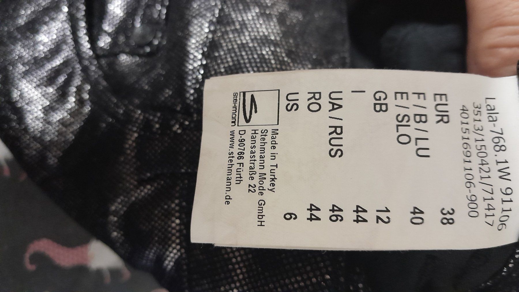 Pantaloni: STEHMANN SLIM NEUE Hose große 38 – Nuovo e nell'imballaggio originale da regensdorf venduto da nacobra 5