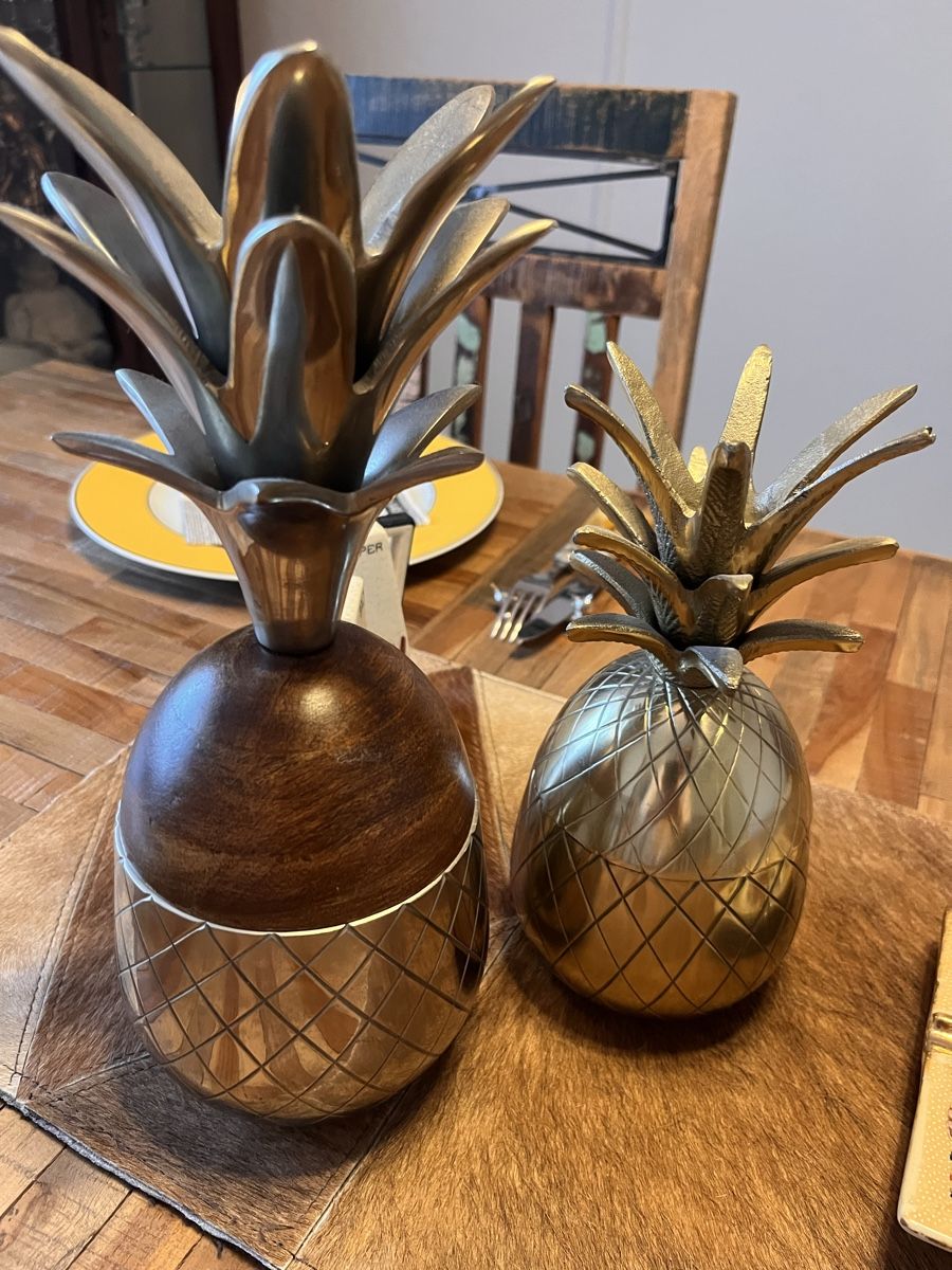 Tutte le decorazioni: 2 Ananas Dosen – Usato da St. Margrethen SG venduto da Lillicasso
