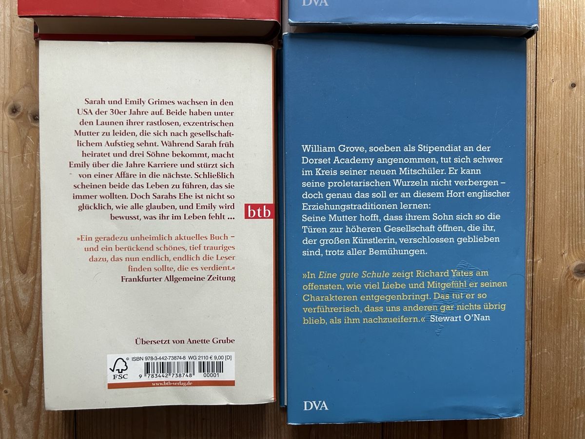 Libri: Bücherpaket Richard Yates – Usato da Himmelried venduto da rasmus67 4