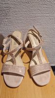 Tolle Sandalen, beige, Gr. 41,  echtes Leder, neuwertig
