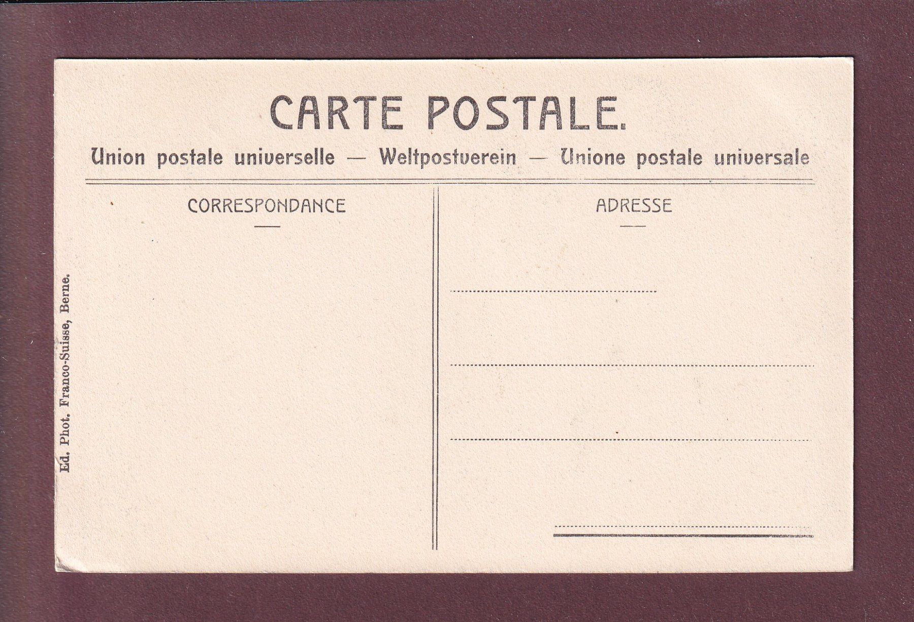 Cartes postales: MEIRINGEN – D'occasion à Pully par nicecards 1