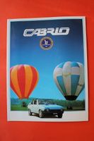 Fiat Ritmo Cabrio Prospekt