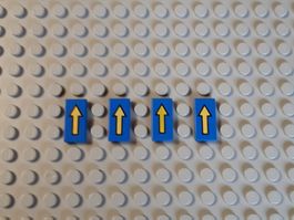 LEGO Classic Space - Bedruckte Fliesen - 3069p06 (Lot 5)