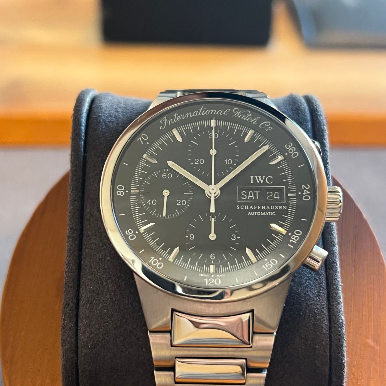 IWC Montres: FLASH SALE IWC GST Chronograph Automatic Full Set IW370708 – D'occasion à Carouge GE par Watchaser