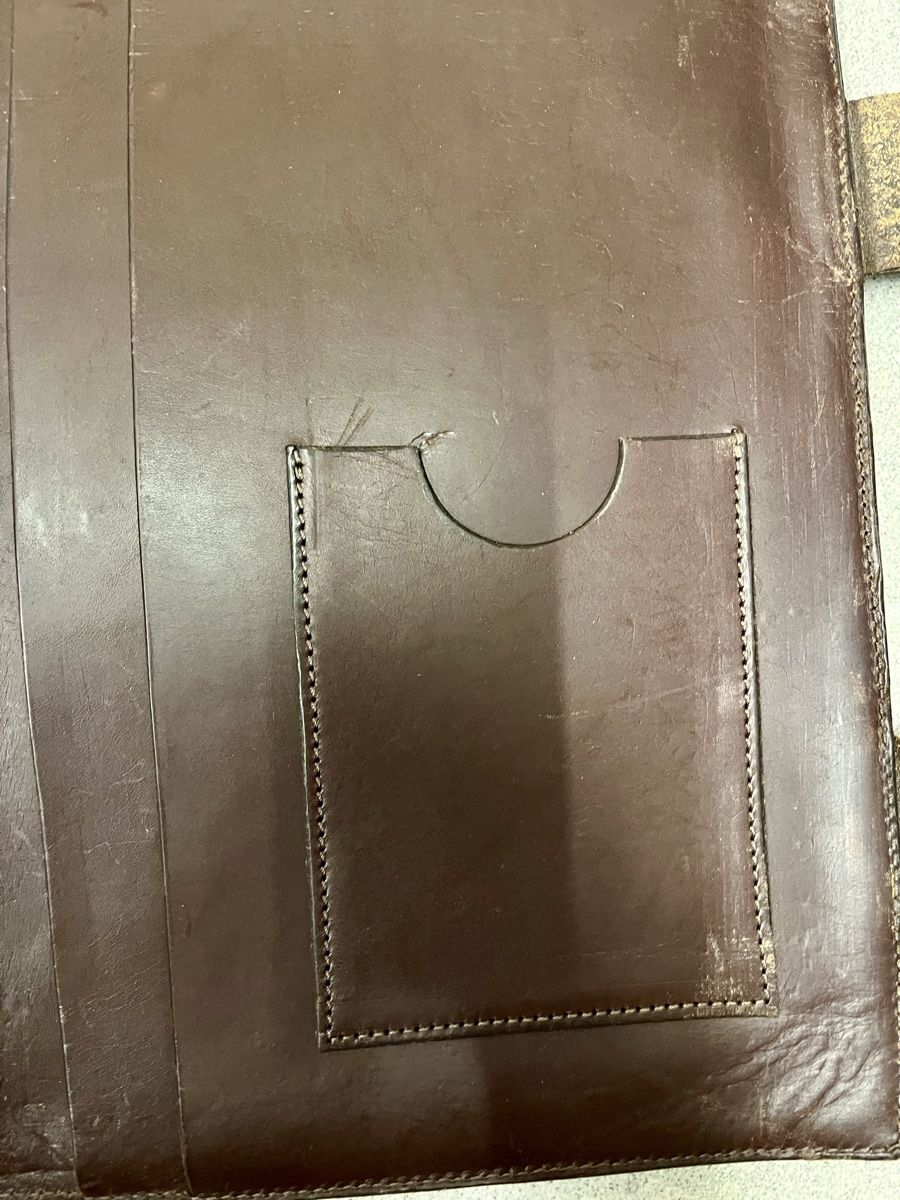Borse: LEDERMAPPE HANDMADE A4 FORMAT – Usato da Thun venduto da fioruccio 5