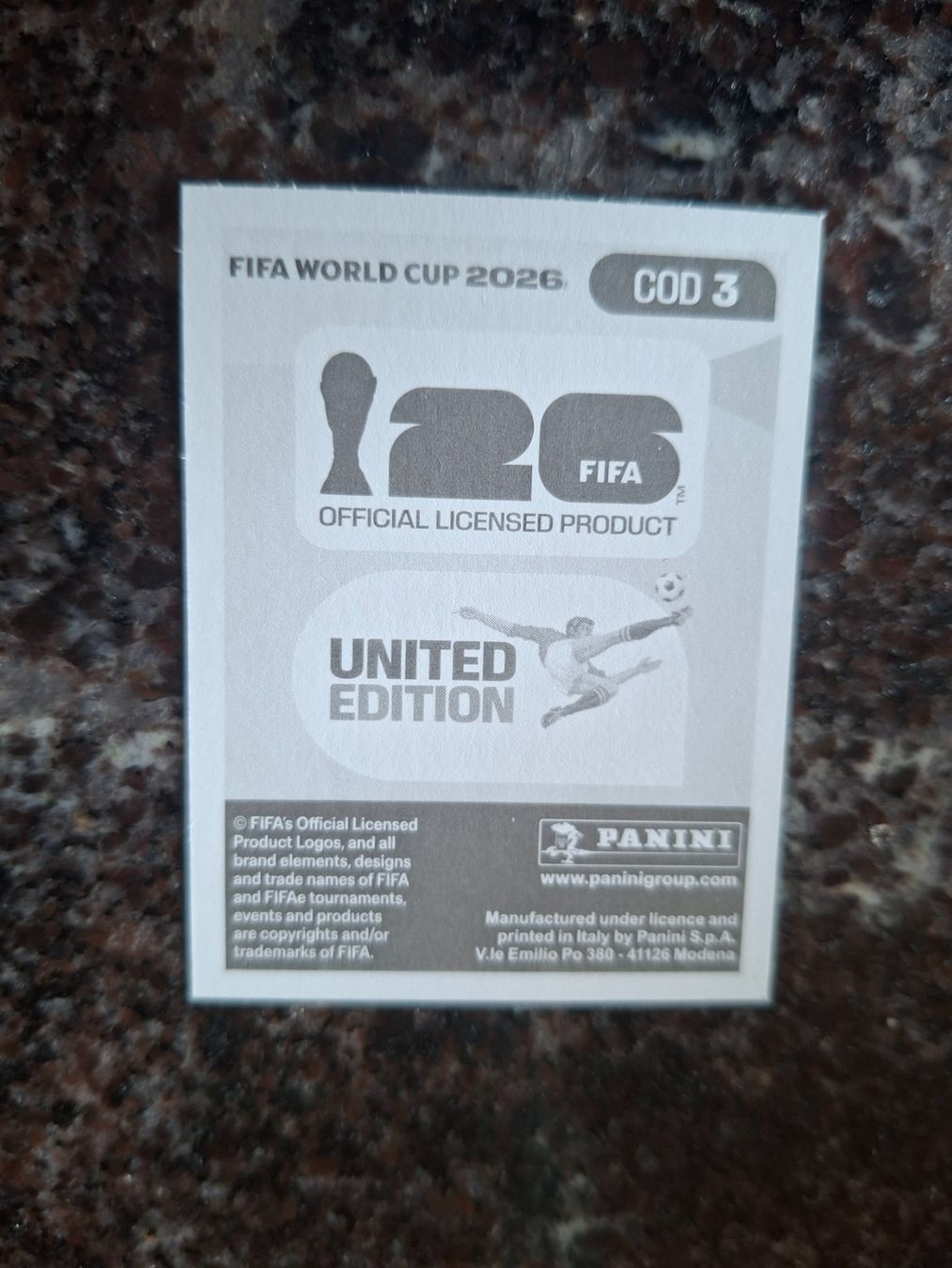 Panini Carte collezionabili: Aaron Wan-Bissaka Panini FIFA 2026 Sticker - COD 3 – Nuovo (secondo la descrizione) da Erlinsbach venduto da pfunky 1