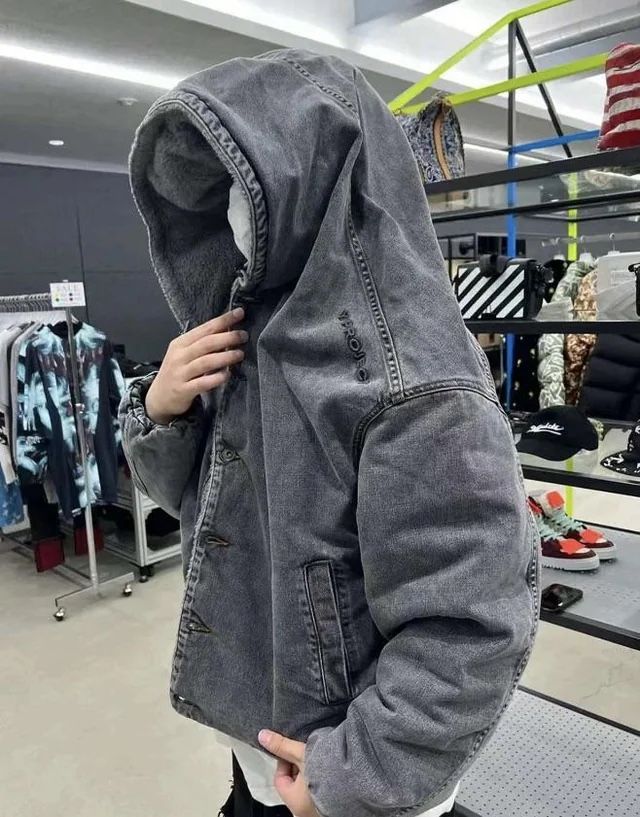 Jacken: Y/project monster shearling denim jacket – Gebraucht aus Mellingen von arf_5656