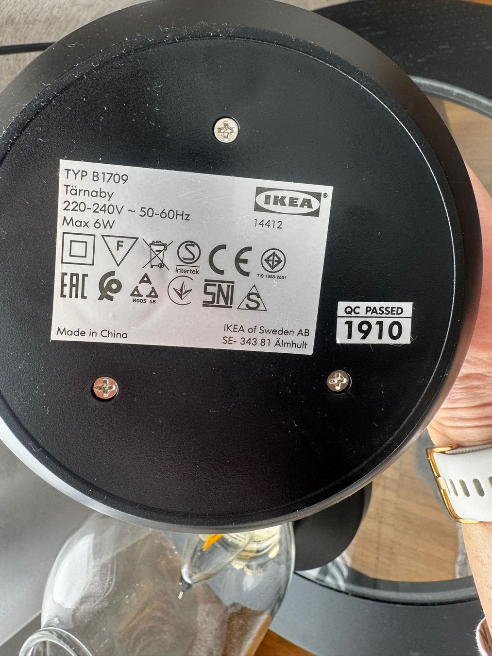 Ikea Lampen: 2 x IKEA Tärnaby Tischlampe – Neu (gemäss Beschreibung) aus Ennetbaden von kse_8kcb 1