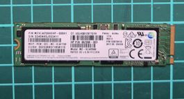Samsung SSD 256GB NVMe