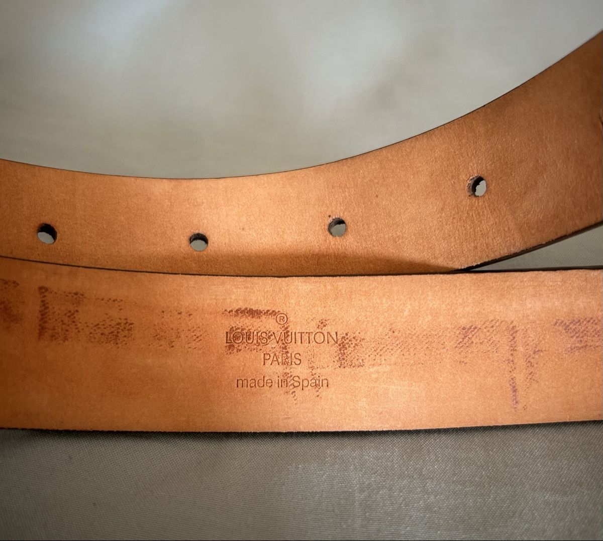 Louis Vuitton Gürtel: Louis Vuitton Gürtel Monogram Canvas Größe 90 – Gebraucht aus Zürich von hatykb 4