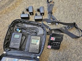 Digi-Wave Wireless Intercom System mit 4 Einheiten