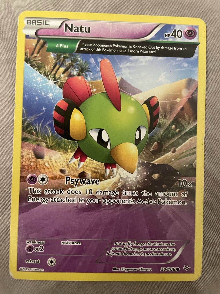 Pokémon Cartes à collectionner: Natu  – D'occasion à Hergiswil NW par rob_bmm8
