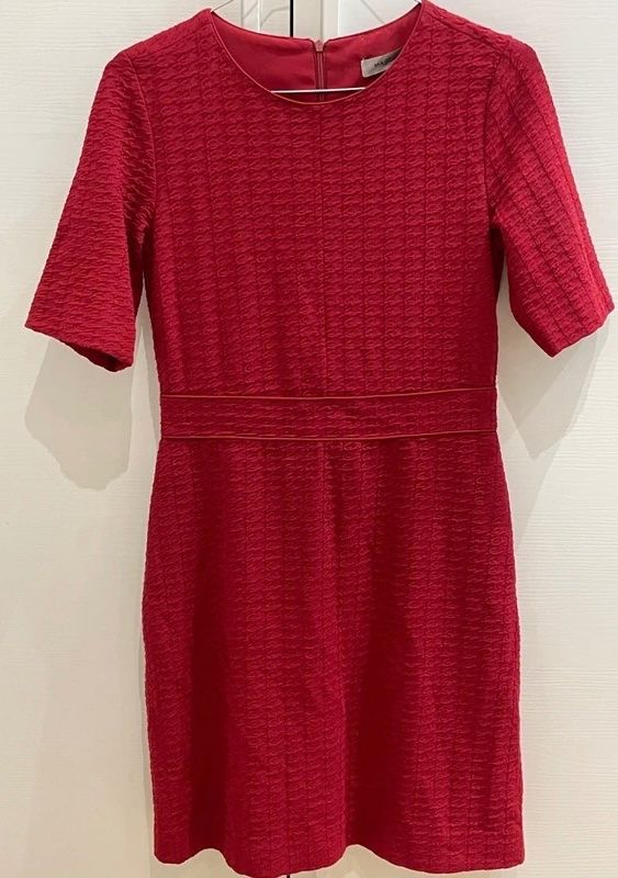 Marella Vestiti: Marella rotes Kleid Gr. 34 (Max Mara) – Usato da Lopagno venduto da CLep 1