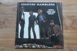 COUNTRY RAMBLERS - AMERICA (WHERE WE'D NEVER BEEN BEFORE) LP