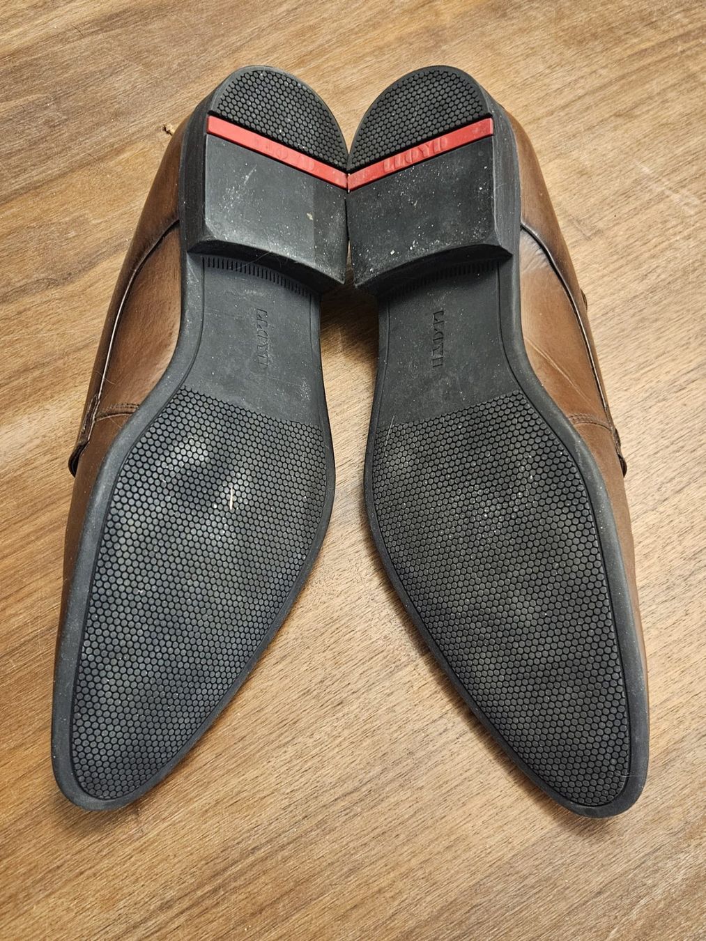 Lloyd Chaussures hommes: Lloyd - Halbschuhe (Leder - Cognac) Gr. 46 – D'occasion à Ostermundigen par Kaervek_SUI 1