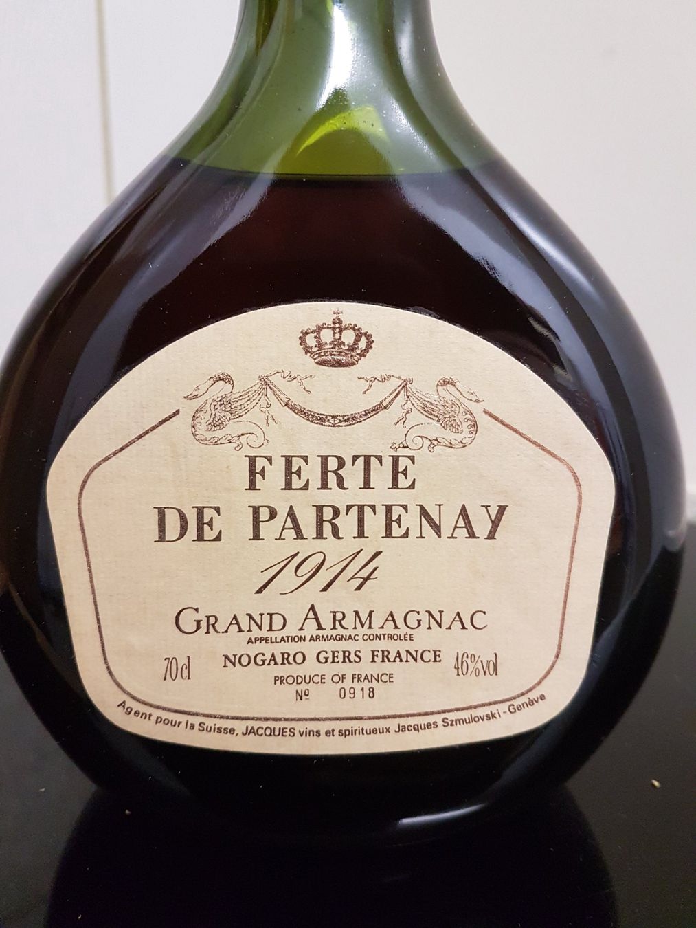 Bevande alcoliche: Ferte de Partenay  1914   Grand Armagnac – Nuovo (secondo la descrizione) da Grenchen venduto da poggione 2