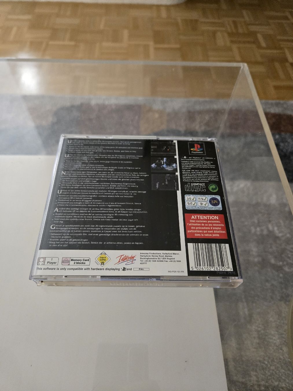Giochi: Casper PS1 – Usato da Bussigny venduto da Kfdlt 1