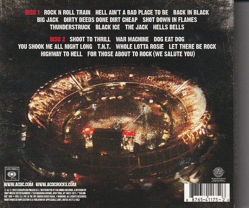 CDs: Doppel CD - AC/DC Live at River Plate - Hardrock – Neu (gemäss Beschreibung) aus Volketswil von Stones 1