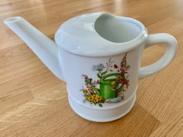 hübsche kleine Keramikgiesskanne